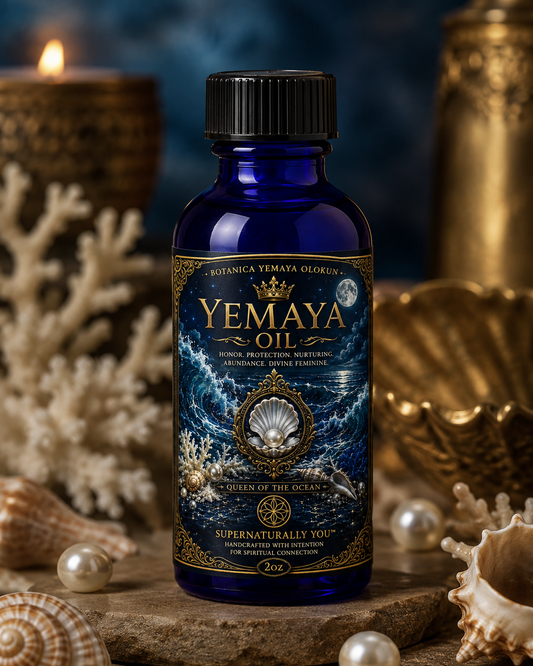 Yemaya Oil | Yemọja Anointing Oil | Spiritual Ritual Oil | Ocean Goddess Oil | Divine Feminine | Protection Oil | Prosperity | Botanica Yemaya Olokun