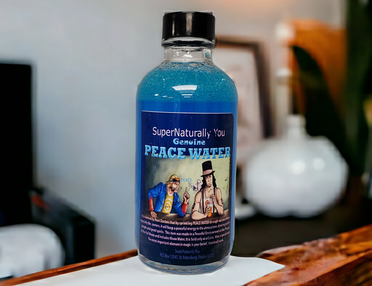 Genuine Handmade Peace Water, Magic Peace Water, Wicca Peace Water, Calming Wate