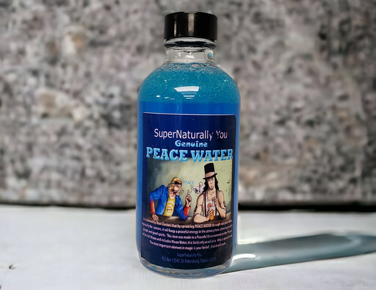 Genuine Handmade Peace Water, Magic Peace Water, Wicca Peace Water, Calming Wate
