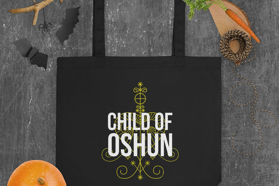 Oshun Inspired Eco Tote Bag