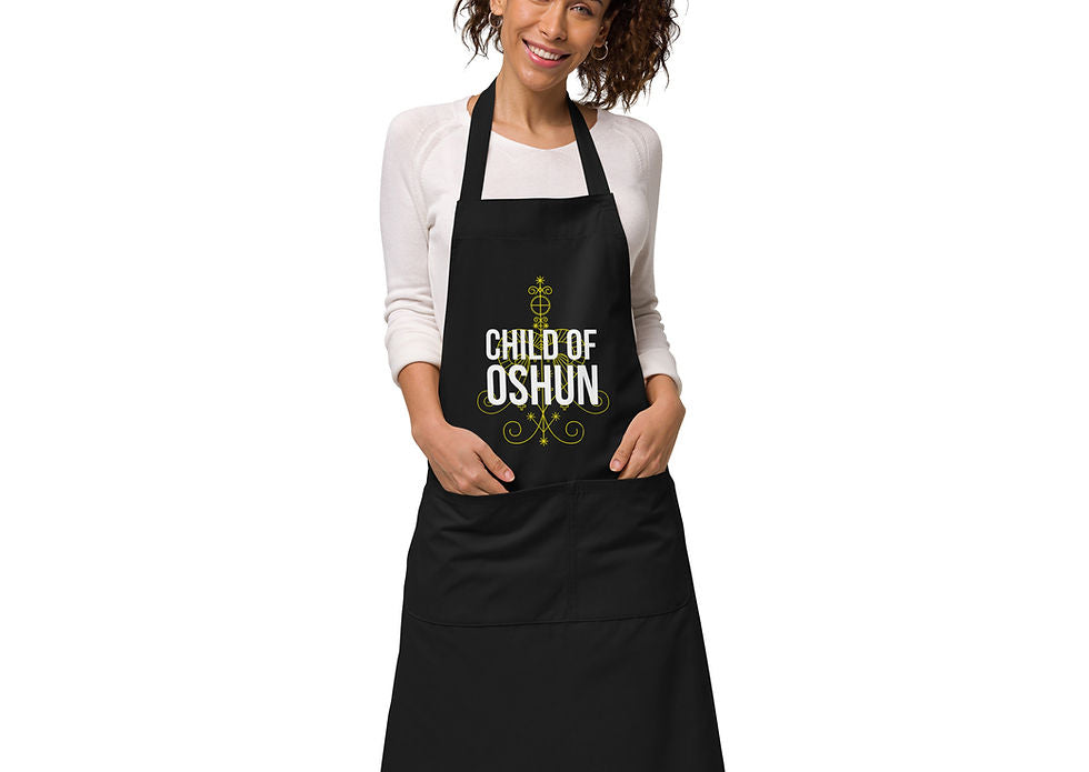 Oshun Inspired Organic Cotton Apron