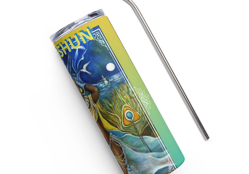 Stainless Steel Tumbler Oshun Inspired