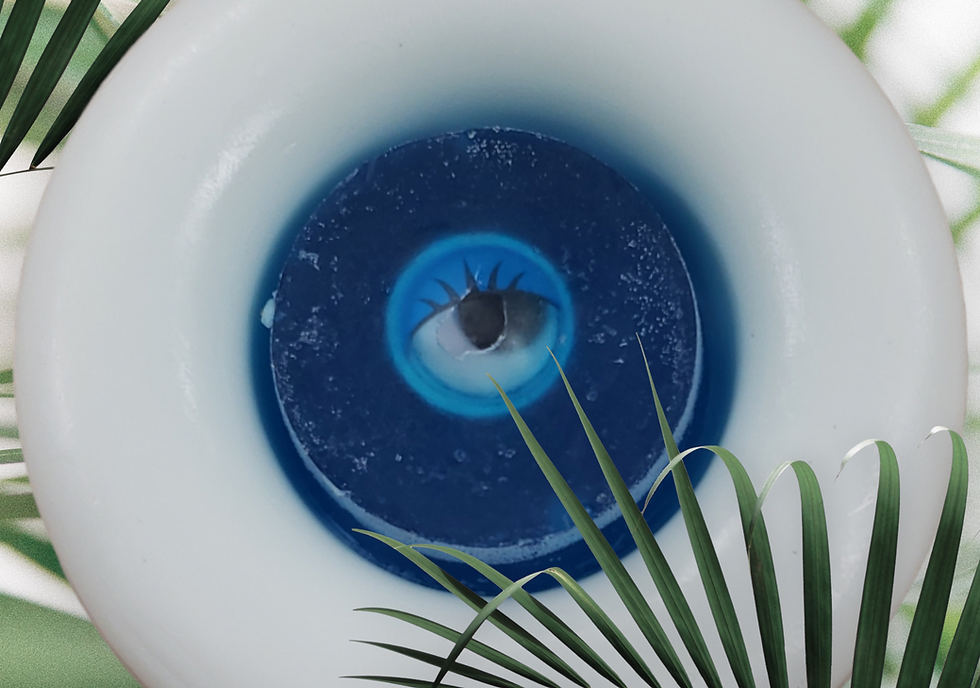Evil Eye Soap Karma & Fate Protection- Dark Blue