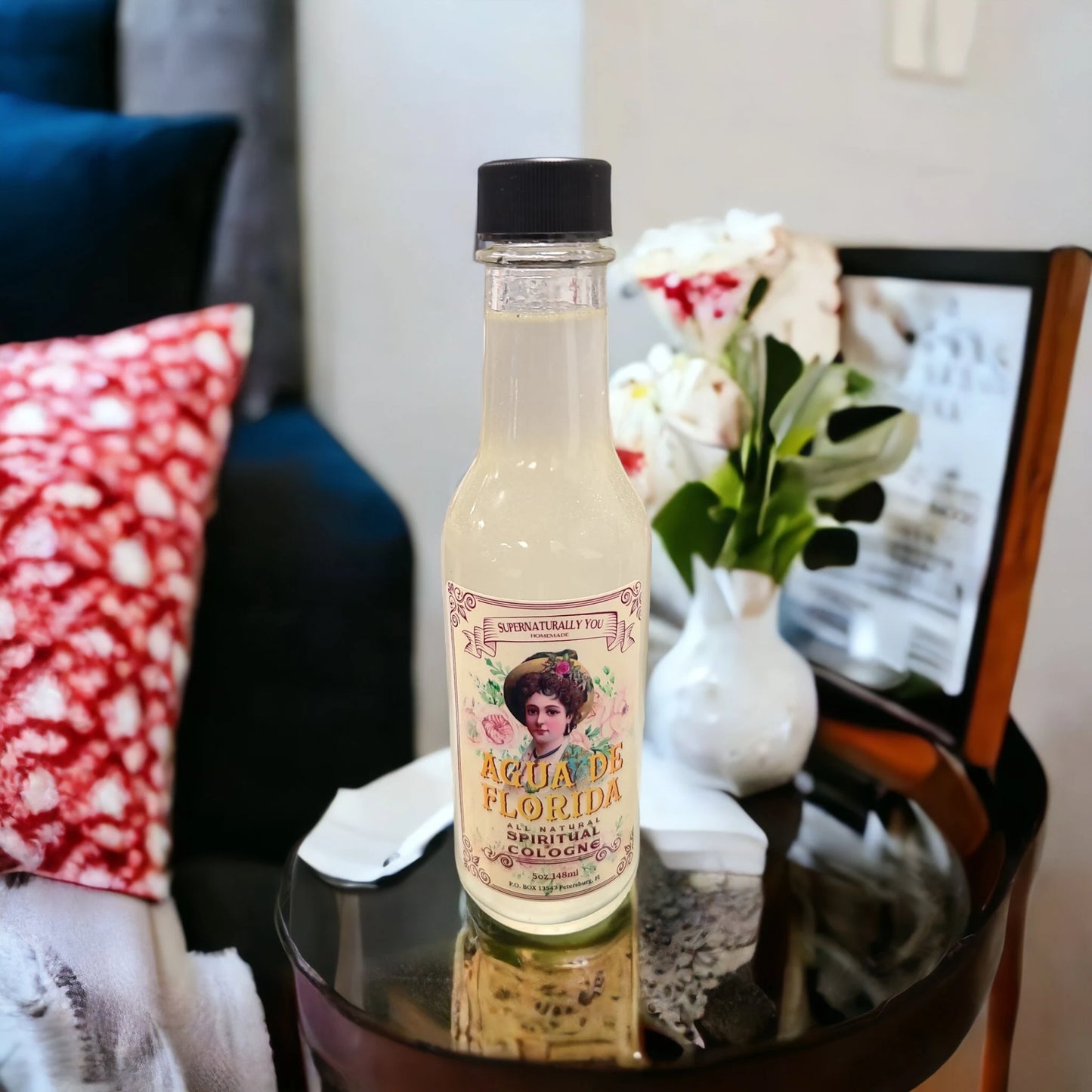 Genuine Handmade Florida Water, Agua De Florida, Agua Florida Water, Spiritual Protection Water