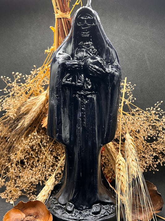 100 Hand Poured, Santa Muerte Candle, Santa Muerte Halloween, Santisima Muerte, Halloween Holy Death, Holy Death Candle, Halloween, Candle