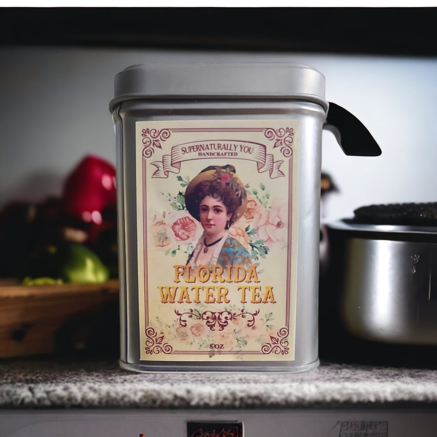 Florida Water Tea, Soul Tea, Herbal Tea, Magical Tea, Healing Tea, Meditation Tea, Soul Cleansing Tea, Empower Tea, Rejuvenation Tea.
