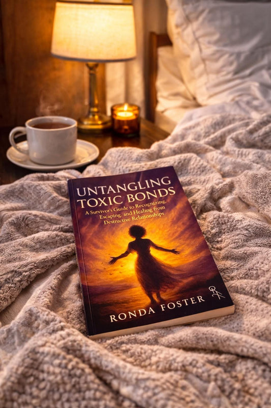 Healing from Toxic Relationships Book | Untangling Toxic Bonds by Ronda Foster | Trauma Recovery Guide | Podcaster & Spiritual Teacher