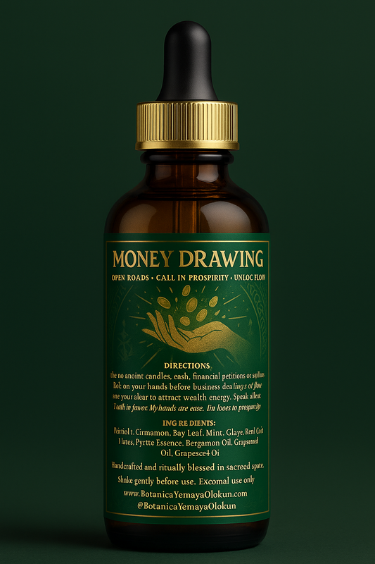 Money Drawing Ritual Oil (2 oz) – SupernaturallyYou™ Prosperity Blend with Real Gold Flakes for Abundance, Wealth & Financial Flow