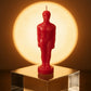 Male Image Candle Red
