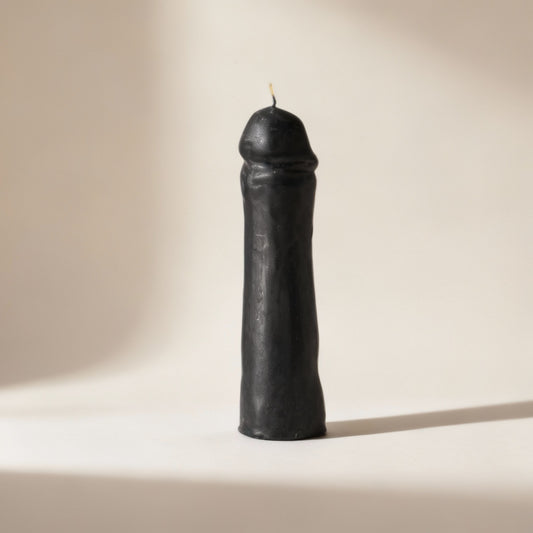 Male Gender Candle Black