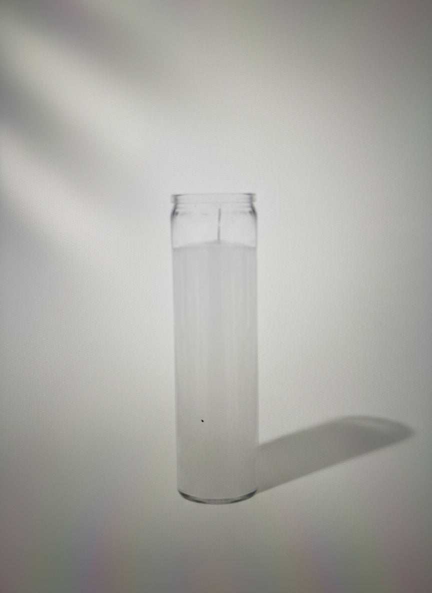 7 Day Plain White Candle