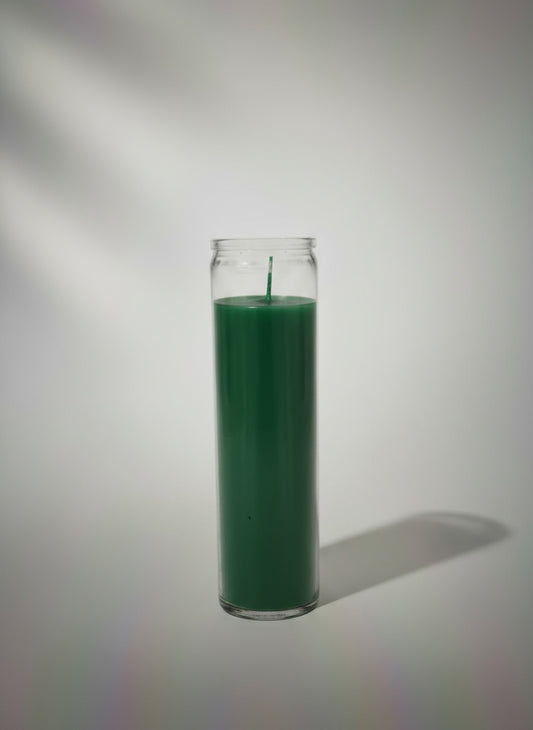 7 Day Plain Green Candle