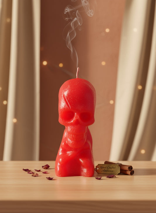 Skull Candle Red