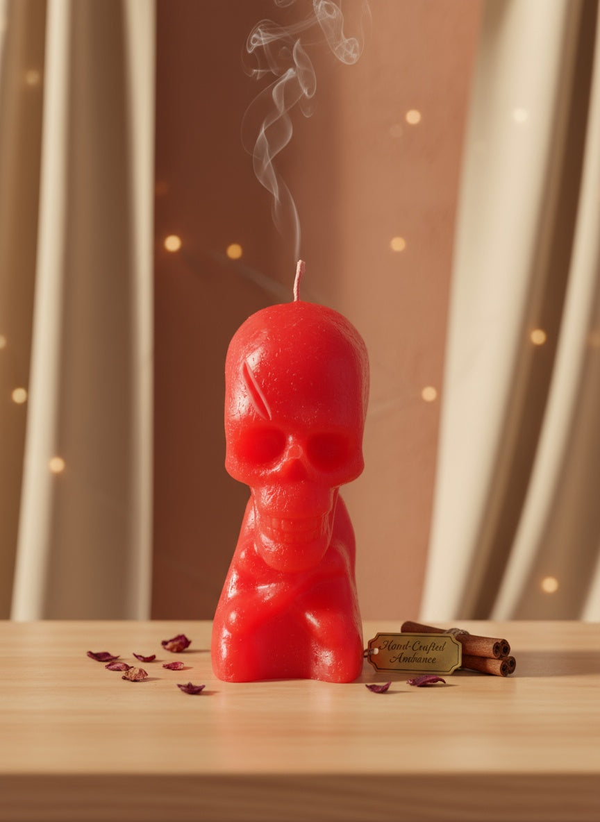 Skull Candle Red