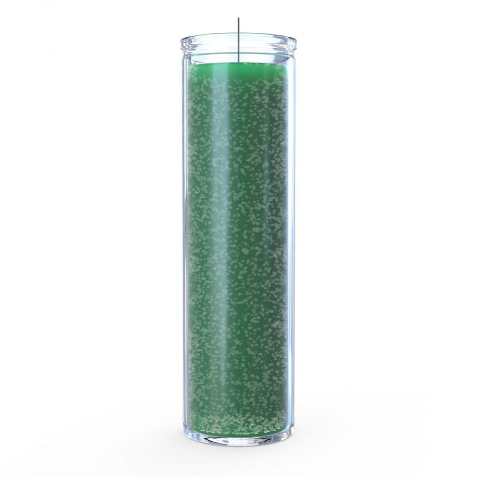 7 Day Plain Green Candle