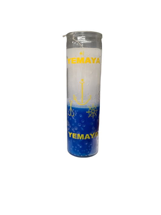 Yemaya 7 Day 2 Color Saint Candle