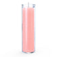 7 Day Plain Pink Candle
