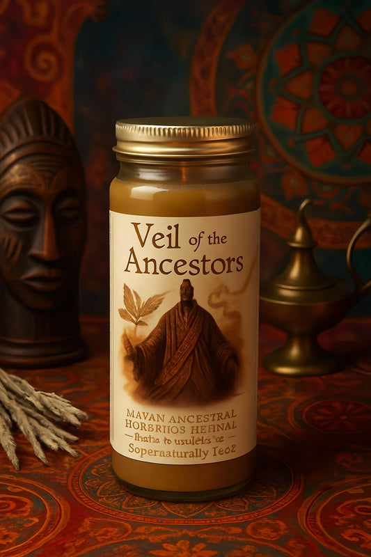 Veil of the Ancestors Candle – Ritual Candle for Ancestor Veneration, Spirit Guidance & Protection