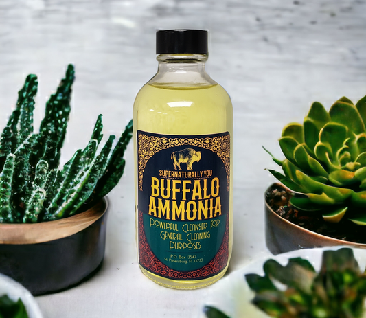 Genuine Handmade Buffalo Ammonia, Protection Cleansing Floor Wash, Traditional B