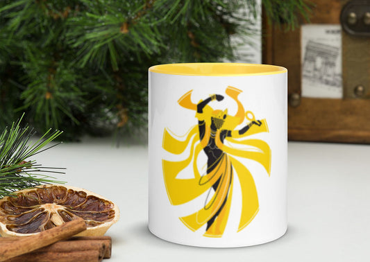 Mug with Color Inside Oshun Inspired