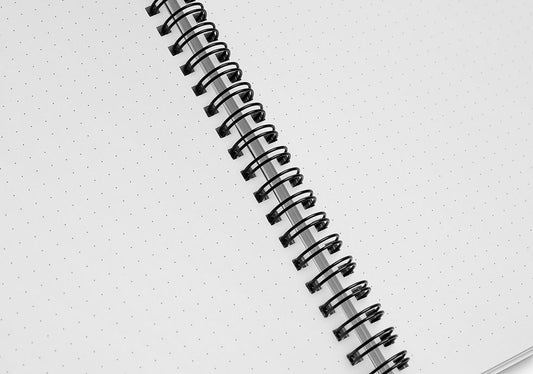Tarot Death Card Insipred Spiral notebook
