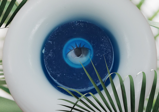 Evil Eye Soap Karma & Fate Protection- Dark Blue