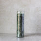 Green Handcrafted Palm Wax Prayer Candle