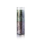 Green and Black Handcrafted Palm Wax Prayer Candle
