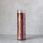 Brown Handcrafted Palm Wax Prayer Candle