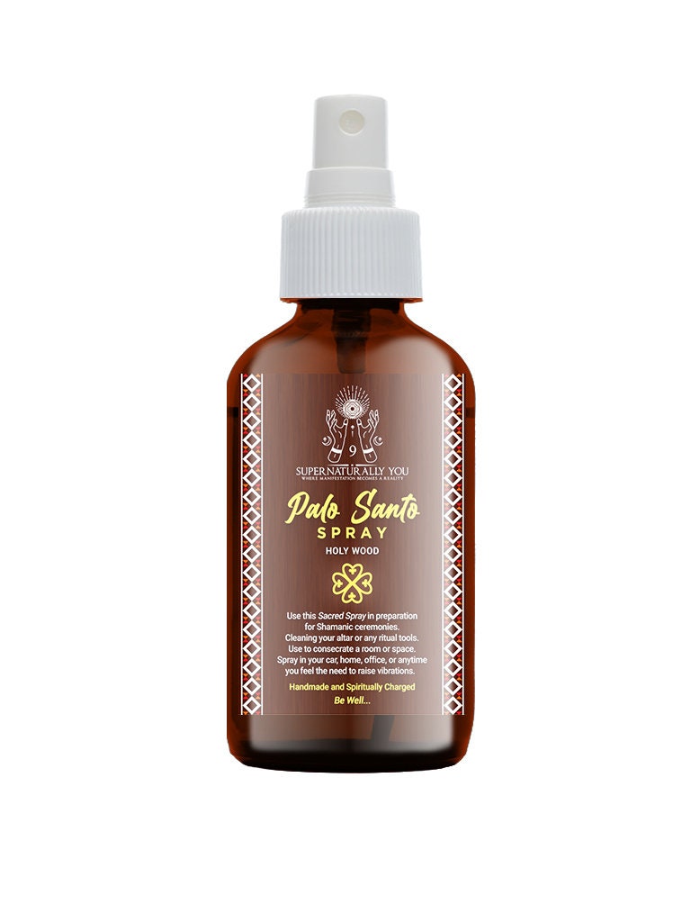 Palo Santo Spray, Palo Santo Mist, Natural Smudging, Traditional Smudging, Clear Negative Energy From Your Home