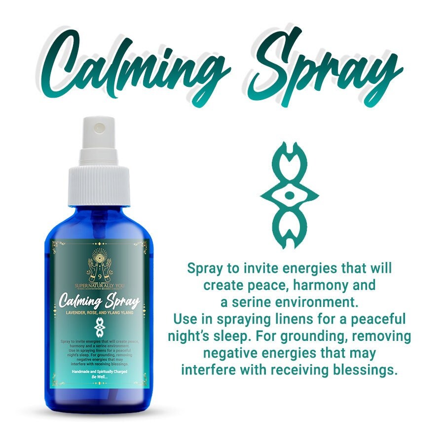 Calming Spray, Essential Oil Calming Spray, Linen Spray