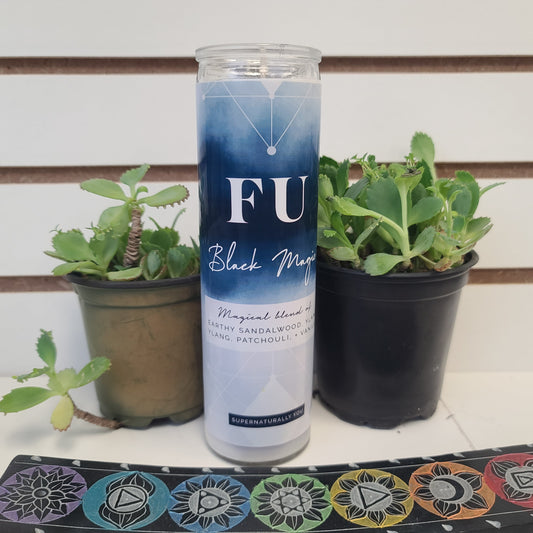 F*** You Black Magic Candle Hand Poured