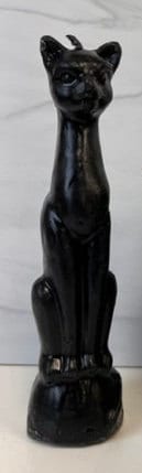 Hand Poured, Halloween Black Candles, Black Candles, Halloween Special Gift, Halloween home decoration, Halloween Candles, Black Cat Candles