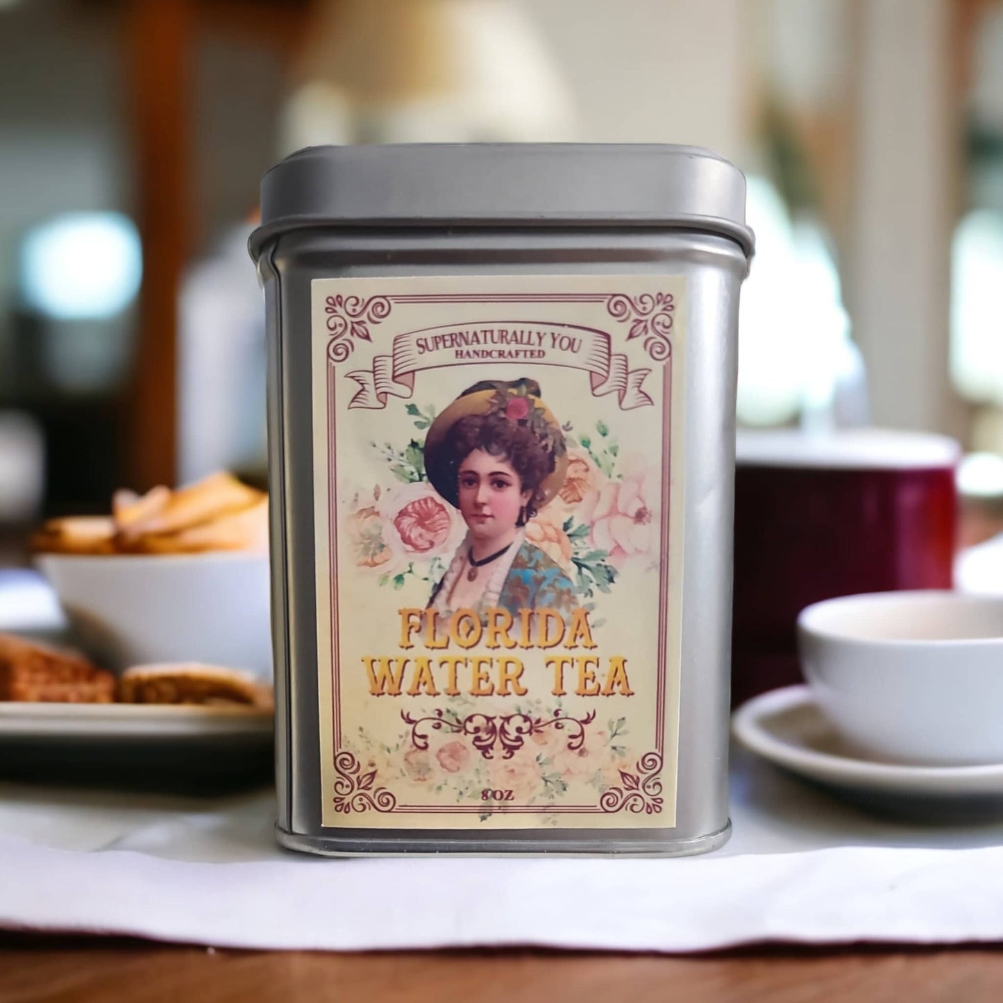 Florida Water Tea, Soul Tea, Herbal Tea, Magical Tea, Healing Tea, Meditation Tea, Soul Cleansing Tea, Empower Tea, Rejuvenation Tea.