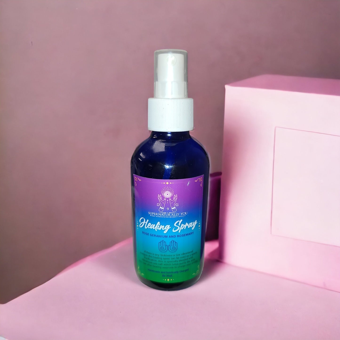 Healing & Aura Clearing Spray | Energy Cleansing Mist | Chakra Balance Spray | Reiki Healing Spray | Meditation Room Spray