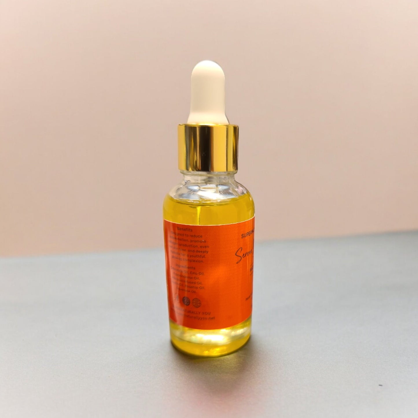 Serene Bloom Nectar Face Serum by Petals In The Wind Apothecary, Rejuvenate, Heal, and Deeply Hydrate Skin, Enhances Skin Vitality.