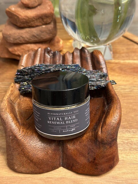 Vital Hair Renewal Blend, Herbal Hair Growth Powder