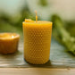 Round Honeycomb Bees wax Candle, Honey Scented Candle, Ritual Candle, Bees Wax Scented, All Natural Candle, Nature Candle, Bee Candle.