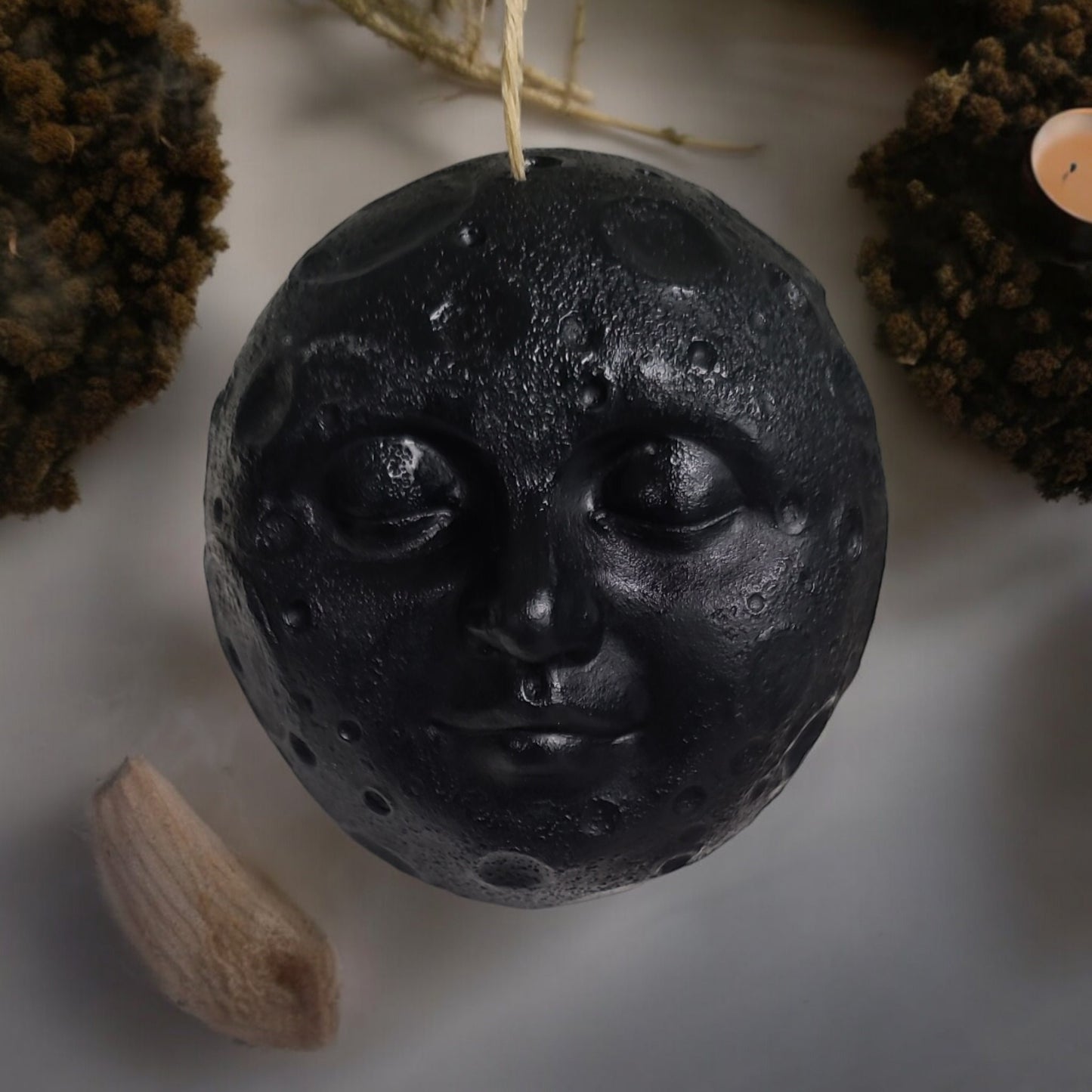 Supernaturally You New Moon Candle, New Moon Ritual Candle, Moon Magic, Dark Moon Magic, Lunar Candle, Dark Moon Ritual, Moon Ritual Candle