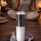 Black and White Double Action Candle | 7 Day Palm Wax Prayer Candle for Cleansing, Reversal, Protection & Blessings | 24 oz Ritual Candle