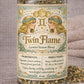 Twin Flame – Gemini Season Tea | Zodiac Herbal Tea for Clarity, Communication & Focus | Gemini Gift | Loose Leaf Ritual Tea | 4oz Jar
