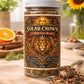 Solar Crown – Leo Season Tea | Zodiac Herbal Tea for Confidence, Vitality & Self-Expression | Leo Gift | Loose Leaf Ritual Tea | 4oz Jar