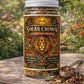 Solar Crown – Leo Season Tea | Zodiac Herbal Tea for Confidence, Vitality & Self-Expression | Leo Gift | Loose Leaf Ritual Tea | 4oz Jar