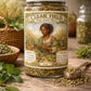 Clear Field – Virgo Season Tea | Zodiac Herbal Tea for Grounding, Clarity & Focus | Virgo Gift | Loose Leaf Ritual Tea | 4oz Jar