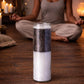 Black and White Double Action Candle | 7 Day Palm Wax Prayer Candle for Cleansing, Reversal, Protection & Blessings | 24 oz Ritual Candle