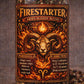 Firestarter – Aries Season Tea | Zodiac Herbal Tea for Motivation, Confidence & Energy | Aries Gift | Loose Leaf Ritual Tea | 4oz Jar