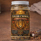 Solar Crown – Leo Season Tea | Zodiac Herbal Tea for Confidence, Vitality & Self-Expression | Leo Gift | Loose Leaf Ritual Tea | 4oz Jar