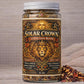 Solar Crown – Leo Season Tea | Zodiac Herbal Tea for Confidence, Vitality & Self-Expression | Leo Gift | Loose Leaf Ritual Tea | 4oz Jar
