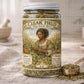 Clear Field – Virgo Season Tea | Zodiac Herbal Tea for Grounding, Clarity & Focus | Virgo Gift | Loose Leaf Ritual Tea | 4oz Jar