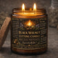 Black Walnut Cutting Candle – Release & Uncross Ritual Candle | Break Emotional Ties | Hyssop Rosemary Frankincense | 4oz 8oz Soy Candle